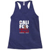 cali foreva Racerback Tank