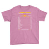 Taurus Facts Zodiac Youth Tee