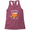 calcifer's bacon and eggs Racerback Tank