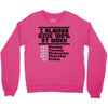 always give 100 percent Crewneck Sweatshirt