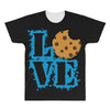Love Cookie Monster All Over Men's T-shirt