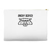 angry beaver Accessory Pouches