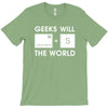 geeks will save the world mac version (2) T-Shirt