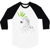 tribal parrot 3/4 Sleeve Shirt