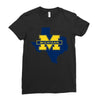 texas for michigan - limited edition Ladies Fitted T-Shirt