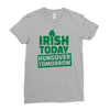 hungover tomorrow best trending Ladies Fitted T-Shirt
