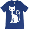 white cat funny T-Shirt