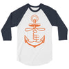 anchored faith 3/4 Sleeve Shirt