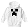 creeper face Youth Hoodie