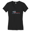 laser pointer Women's V-Neck T-Shirt