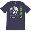 albert einstein theory of 7% proof geeky science cider scrumpy drinkin T-Shirt