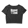 kneel before zod Crop Top