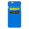 funny t shirt i live at the corner kiss my as &amp; no friggin way rude te iPhone 6/6s Plus Case