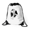 wolf Drawstring Bags