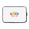 loco coco skul Laptop sleeve