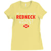 redneck sheeit Ladies Fitted T-Shirt