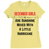 December Girls Ladies Fitted T-Shirt