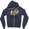otterly wasted drinking Zipper Hoodie