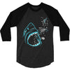 shark attack!!! 3/4 Sleeve Shirt