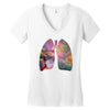 Cosmic Breath Women's V-Neck T-Shirt