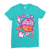 donut ghost baking Ladies Fitted T-Shirt