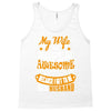 My Wife Is Super Awesome Her Husband Tank Top