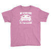 my other ride is a time machine Youth Tee