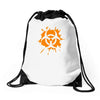 biohazard splat Drawstring Bags