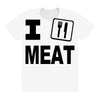 i eat meat All Over Women's T-shirt
