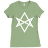 thelema sign Ladies Fitted T-Shirt