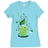 leaf storm Ladies Fitted T-Shirt