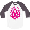end breast cancer   39 warriors 3/4 Sleeve Shirt