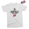 jet chemtrails red &amp; grey logo Exclusive T-shirt