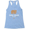 papa bear Racerback Tank