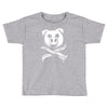 pig bacon cross bones pirate Toddler T-shirt
