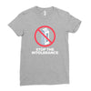 stop the intolerance Ladies Fitted T-Shirt