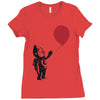 the balloon fairy Ladies Fitted T-Shirt