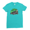 batmowbile Ladies Fitted T-Shirt
