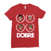 dobre twins dobre brother Ladies Fitted T-Shirt