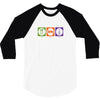 eat sleep radio 3/4 Sleeve Shirt