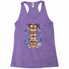 crazy totem Racerback Tank