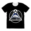 Mountain Triangle All Over Women's T-shirt
