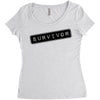 survivor 2 Women's Triblend Scoop T-shirt