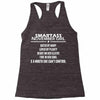 Smartass November Girl Racerback Tank