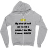 dentist crown Zipper Hoodie