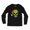 santa clous skeleton Long Sleeve Shirts