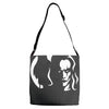 the crow die krahe horror Adjustable Strap Totes