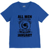 All Men Are Created Equal But Only The Best Are Born In June V-Neck Tee