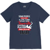 Some People Have To Wait A Life Time Too Meet Their Favorite Football, V-Neck Tee