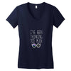 I'VE BEEN THINKING TOO MUCH Women's V-Neck T-Shirt